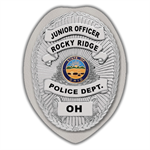 IMP. POLICE BADGE STICKER - STATE SEAL (OH)