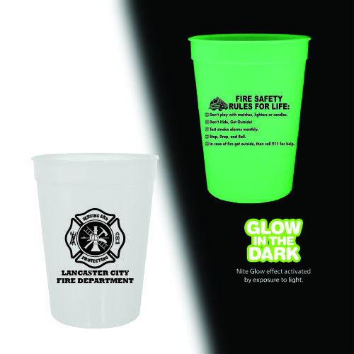 Custom 12 oz. Frosted Plastic Party Cups