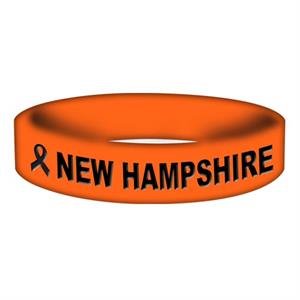 Custom Awareness Bands Orange - Ribbon