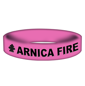 Custom Awareness Bands Pink - Fire Hydrant