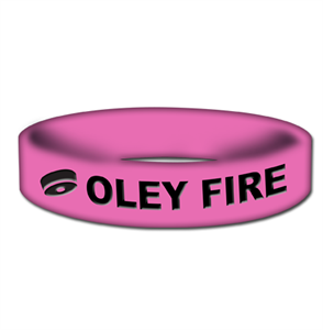 Custom Awareness Bands Pink - Smoke Alarm