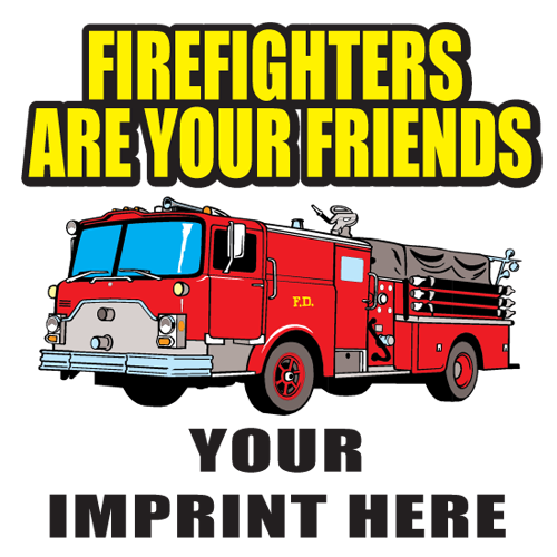 Firefighters Are My Friends Crayons