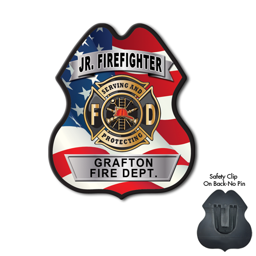 Law Enforcement and Fire Fighter Badges Custom Made for Your District