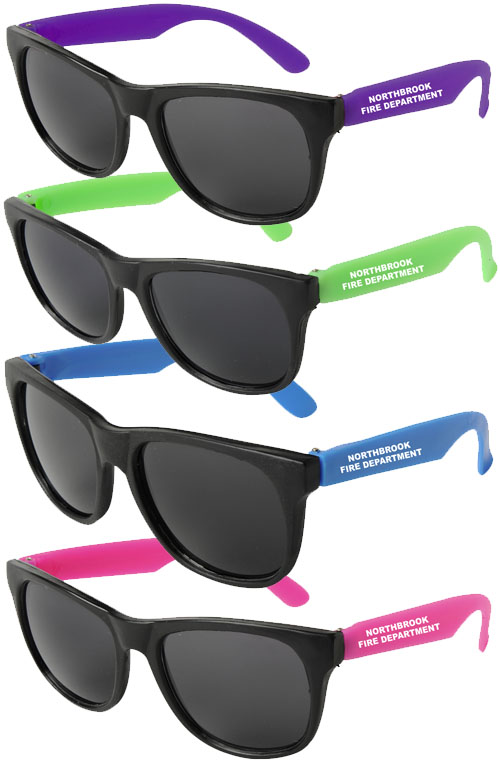 Custom Logo Plastic Sunglasses