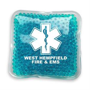 Imprinted Aqua Hot/Cold Pack - EMS logo