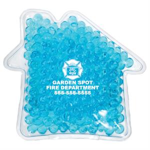 Imprinted Blue House Hot/Cold Pack -  2023 Theme