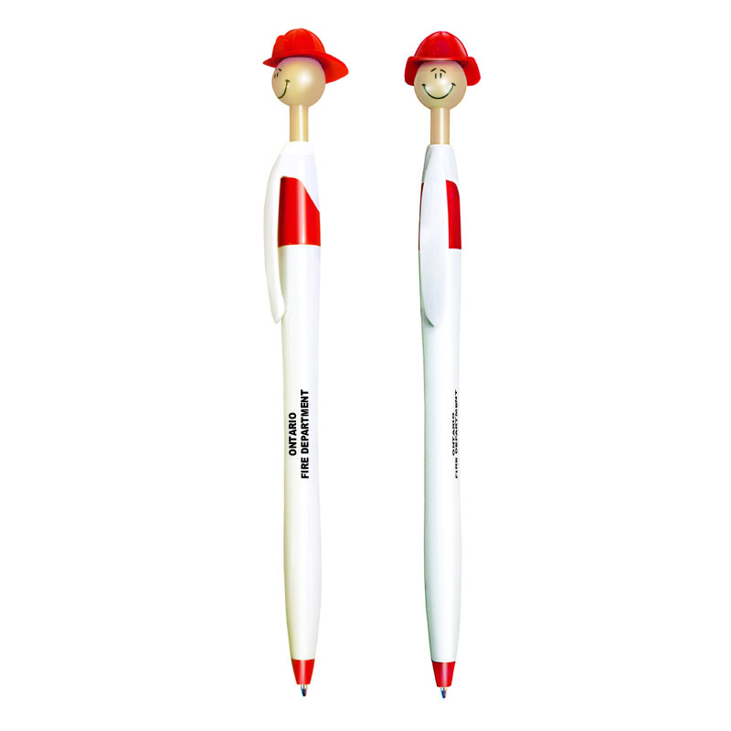 Imprinted Fire Chief Pen - Light Tone