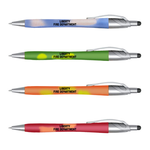 Imprinted Heat Changing Stylus Pen - Assorted