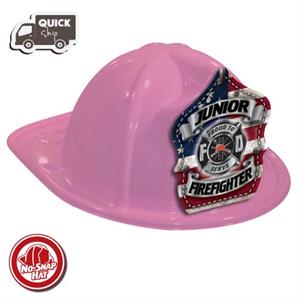 Pink Fire Hat - Americana Parade Shield