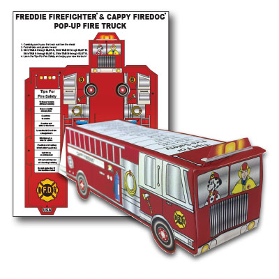 Pop-Up Fire Truck