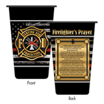 Stock 22 oz Full Color Firefighter Prayer Cup