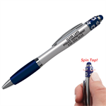 Imprinted Stylus Fidget Pen - Police Hat Design