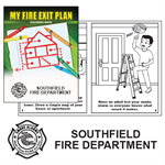 Imprinted My Fire Exit Plan Coloring Book - 2024 Theme Logo