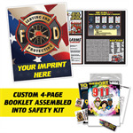 Custom Dial 9-1-1 Fire Safety Kit - Imp. Booklet