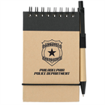 Imprinted Jotter & Pen Set - Black