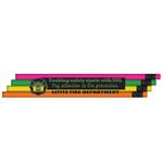 Imprinted Economy Pencil Neon Assortment - 2023 Theme