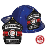 Imprinted Blue Fire Hat - 2024 Theme Logo