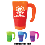 Imprinted 20 oz Stackable Color Assorted Mood Steins - Maltese Cross