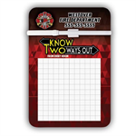 Custom Magnetic Dry Erase Memo Board - Know Two Ways Out