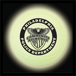 Imprinted Glow In The Dark Vinyl Basketball - Community Night Out