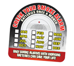 Stock Smoke Alarm Check List Magnet