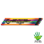 Imprinted Heat Changing Pencil Assorted - Crawl Low Message