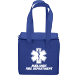 Imprinted Blue Star of Life Therm-O Cooler Tote