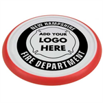 Imprinted Red Grip Coaster - Custom Logo