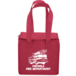 Imprinted Red Fire Truck Therm-O Cooler Tote