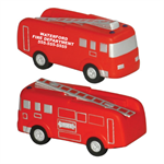Imprinted Fire Truck Stress Reliever