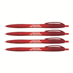 Imprinted Red Ballpoint Pen