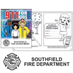 Imprinted 911 Coloring Book w/ 2024 Theme logo