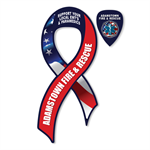 Custom EMS Ribbon Magnet - Flag