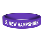 Custom Awareness bands Purple - Ribbon