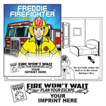 Imprinted Freddie Coloring Book w/ 2022 Theme Logo