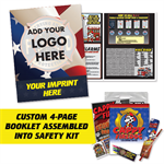 Custom Cappy Firedog Fire Safety Kit - Custom Logo