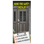 Imprinted Fire Safety Checklist Brochure - 2024 Theme