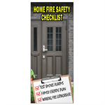 Imprinted Fire Safety Checklist Brochure - 2024 Theme Logo
