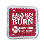 Imprinted Red Hot/Cold Gel Pack - Learn Not To Burn