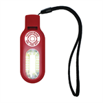 Imprinted Red COB Light / Whistle w/ Maltese