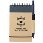 Imprinted Jotter & Pen Set - Blue