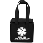 Imprinted Black Star of Life Therm-O Cooler Tote