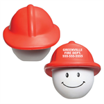 Imprinted Firefighter Mad Cap Stress Reliever