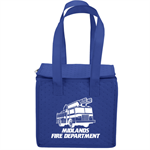 Imprinted Blue Fire Truck Therm-O Cooler Tote