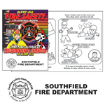 Imprinted Alert-All Bilingual Coloring Book - 2023 Theme