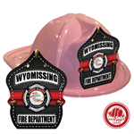 Imprinted Pink Fire Hat - 2024 Theme Logo