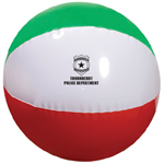 Imprinted Multi Color 16^ Beach Ball - Protect & Serve