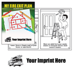 Imprinted My Exit Plan CB - Fire Truck