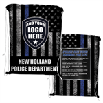 Custom Full Color Backpack - Thin Blue Line