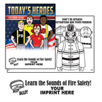 Imp Today's Heroes Coloring Book w/2021 Theme Logo